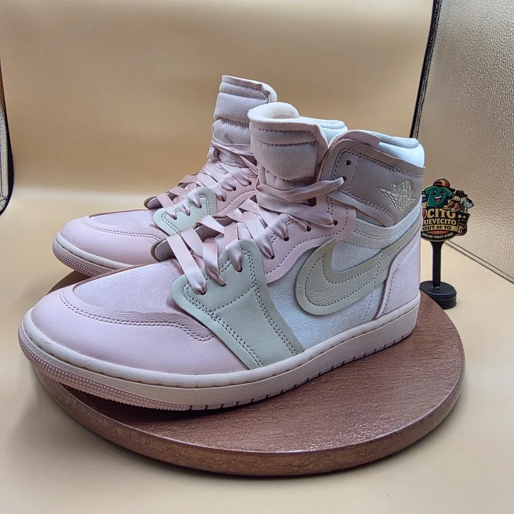 Nike Air Jordan 1 Zoom Air Comfort Pink Glaze High Top Sneakers CT0979-601